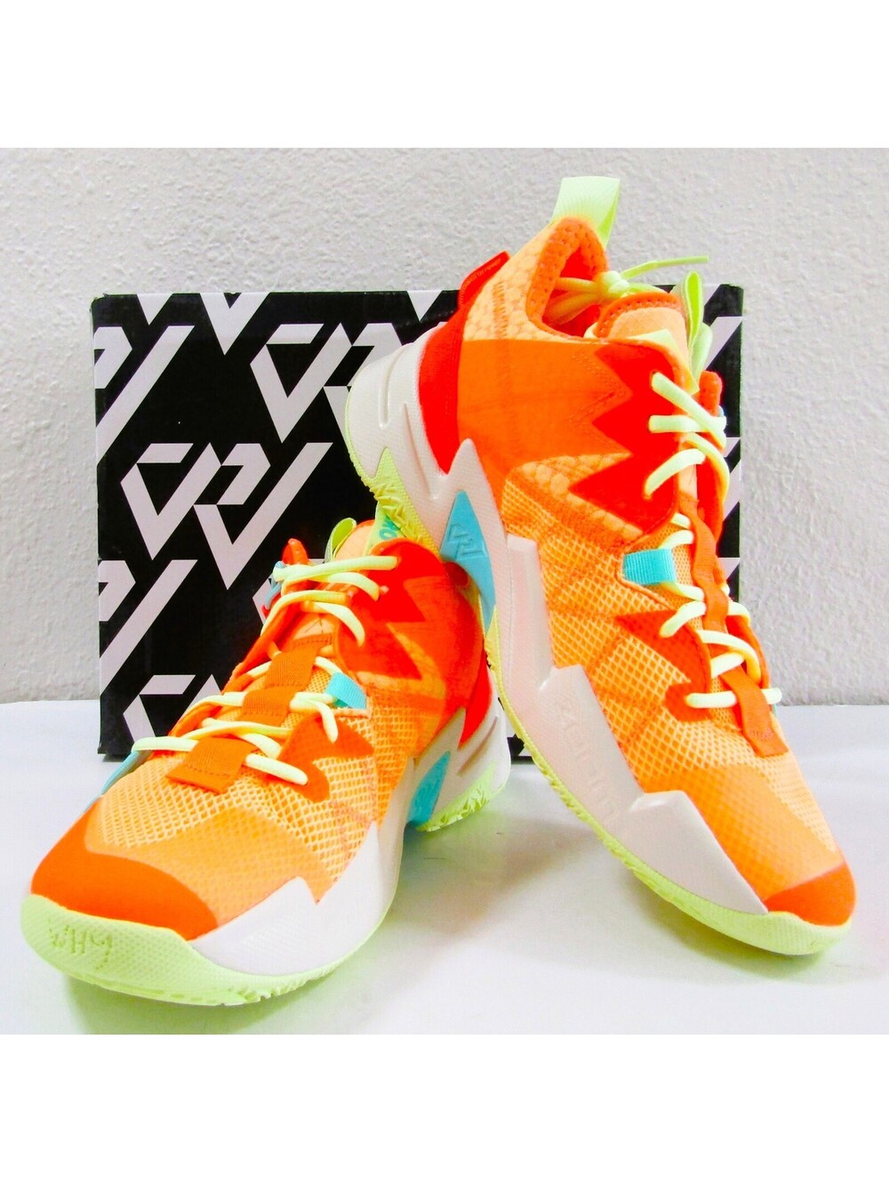 Jordan Why Not Zero.3 SE Melon Tint/Atomic Orange Shoes 10.5 CK6611800 with Box